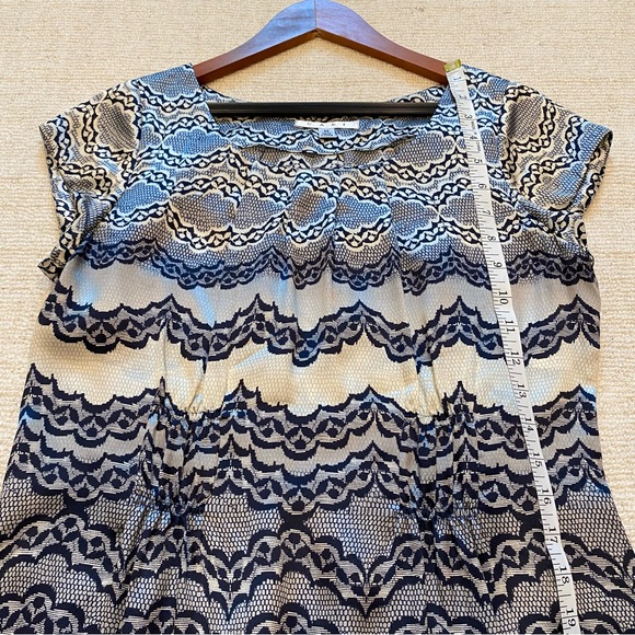 Cabi 100% Silk Tunic Blouse - Picture 8 of 14